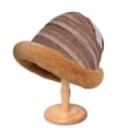 thumbnail image 4 of Chapeau de Pêcheur Rétro en Laine Tricotée pour Femmes, 4 of 4