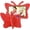 Red, variant on REQO Case for iPad mini 7 A17 Pro Mini 6 8.3 Inch iPad mini Case for Kids, Cute Butterfly Shockproof EVA Foam Stand Cover for iPad mini (6th 7th Generation) 8.3" Tablet for Girls