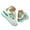 Green, variant on Dakaela Womens Wedge Sports Sandals Closed Toe Strappy Platform Summer Casual Running Walking Shoes