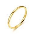 thumbnail image 1 of Pisexur Belleza Maquillaje Anillo de acero de titanio fino de 2 mm, versátil y con temperamento, para mujer, sencillo y a la moda, anillo de cola, joyería.para mujeres y hombres, 1 of 1