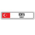 thumbnail image 1 of SignMission SSC-Konya Tr Street Sign - Konya, Turkey, 1 of 1