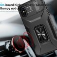thumbnail image 3 of Funda para GANGXUN iPhone Xs Max - Soporte metálico, Función magnética, Negro, 3 of 6
