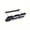 Black Flag, variant on Tri-Color Grille Badge Emblem Decoration Accessories Car Truck Label Compatible for Tacoma for 4Runner Tundra Sequoia Rav4 Highlander