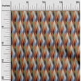 thumbnail image 1 of oneOone Cotton Poplin Rust Brown Fabric Argyle Check Fabric For Sewing Printed Craft Fabric By The Yard 42 Inch Wide, 1 of 4