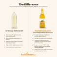 thumbnail image 4 of Truly Cold Pressed White Sesame Oil, Wood Pressed Unrefined Untoasted Gingelly Oil, Single Ingredient, 33.8 fl oz (1 L), 4 of 8