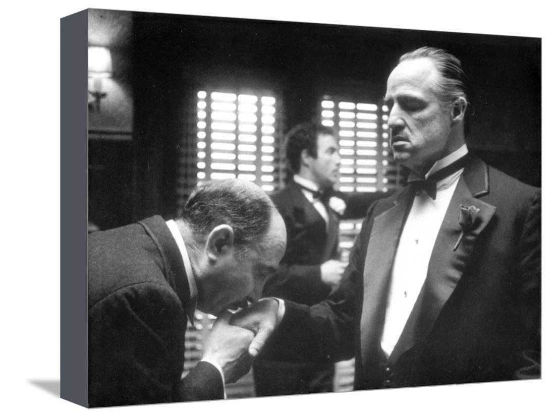 Godfather Quote Stretched Canvas Box ~ More Size 