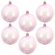 thumbnail image 4 of 6 uds. Decoraciones de bombillas navideñas iridiscentes, colgantes de bolas lisas, bolas colgantes para árbol de Navidad, recuerdos de fiesta, 4 of 8