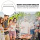 thumbnail image 4 of Folding Barbecue Grill Stainless Steel Barbecue Grate Portable Camping Grill, 4 of 4