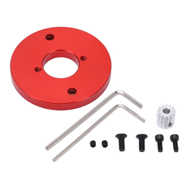 RC Car Upgrade Motor Holder, Motor Mounting Holder Durable Flexible Easy To Install For 1/12 RC Cars Red
