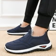 thumbnail image 6 of Men'S Slip-On Winter Running Shoes - Slip-Resistant Rubber Sole, Cushioned Insole - Lightweight Sneakers for Gym, Jogging, Everyday - Sneakers - Easy Slip-On Closure - Cold Weather Athletic Footwear, 6 of 8