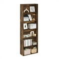 thumbnail image 4 of Furinno JAYA Simply Home Free Standing Adjustable 6-Tier Open Storage Bookcase, Amber Pine, 4 of 6