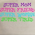 thumbnail image 2 of CafePress - SUPER MOM SUPER FRIEND SUPER WOMAN SUPER TIRED Bas - Adjustable 100% Brushed Unisex Casual Cotton Baseball Cap, Beige, 1, 2 of 2