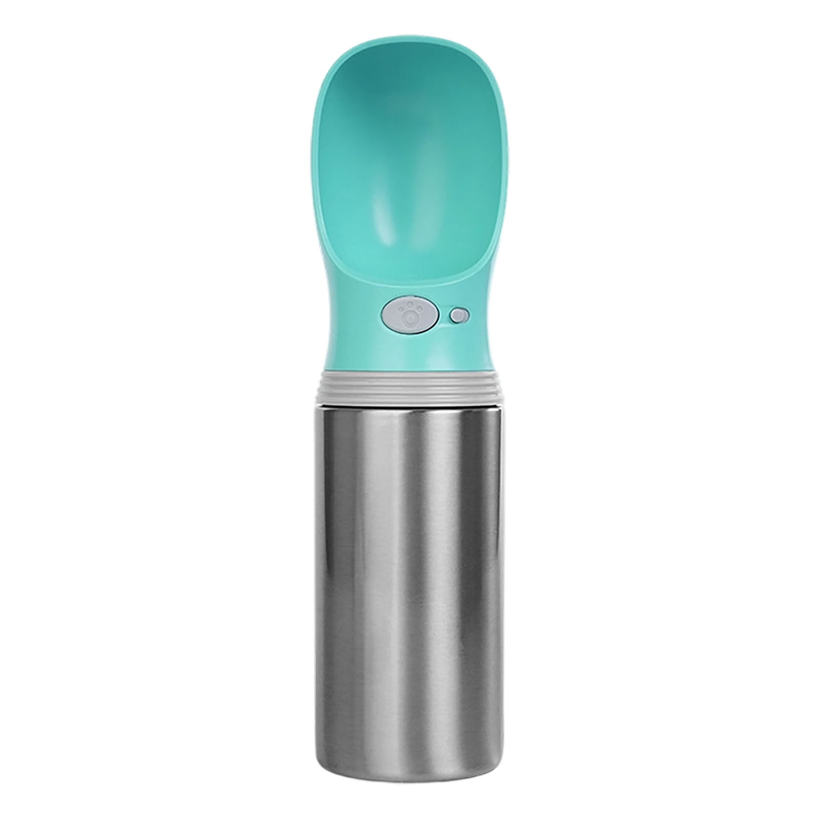 Bouteille d'Eau pour Chien 400 ml en Acier Inoxydable 304 Isolée sous Vide 24 Heures / 12 Heures Étanche Qualité Alimentaire Convient à la Randonnée, à la Marche, au Camping