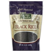 NATURES EARTHLY CHOICE RICE BLACK-14 OZ -Pack of 6