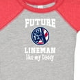 thumbnail image 4 of Inktastic Future Lineman Like Daddy Boys Baby Bodysuit, 4 of 5