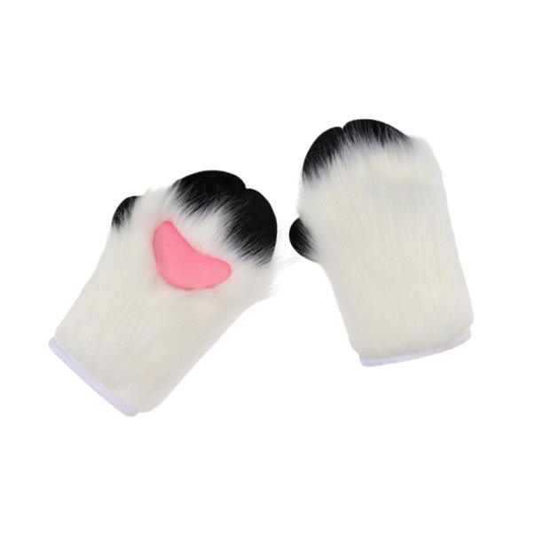 Guantes con forma de garra para disfrazarse en Halloween, festivales, discotecas, fiestas de carnaval Negro