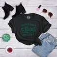 thumbnail image 4 of Womens Patrick Was A Saint Funny Shenanigans Saint Patricks Day St Patty Tee Womens Graphic Tees, 4 of 9