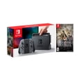 thumbnail image 1 of Nintendo Switch Gray Joy-Con Console Bundle with Octopath Traveler NS Game Disc - 2019 New Game!, 1 of 8