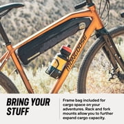 Mongoose Guide Adventure Gravel Bike, 700c Wheels, 16 Speeds, X-Large Frame, Blue