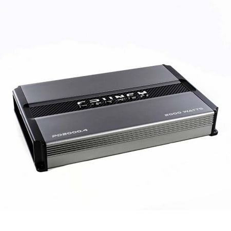 Pro Lightweight Amplifier Crunch PD 2000.4 POWER DRIVE Class AB 4-Channel Pro Power Bridgeable Amp, 2,000 Watts Max ()
