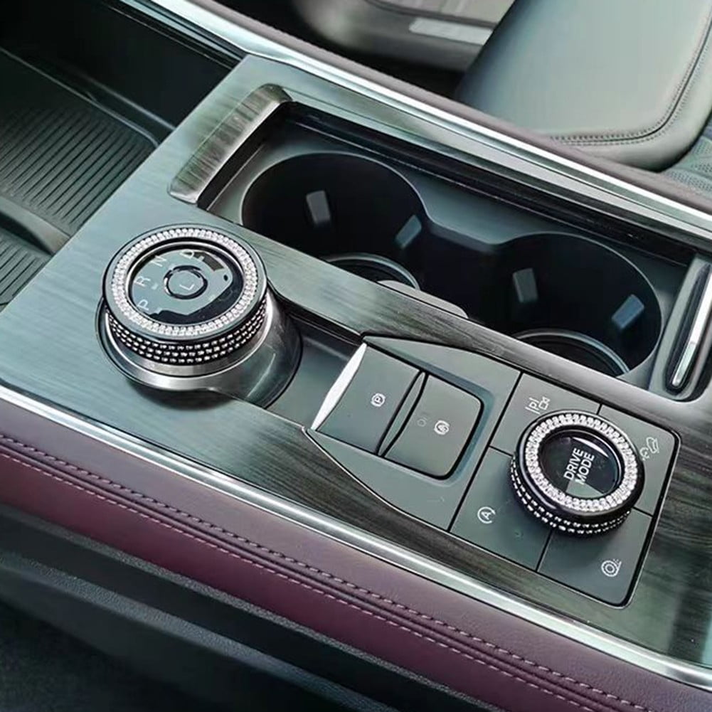 Bling Bling For Ford Explorer 20-23 Center Console Gear Shift Knob Cover Trim