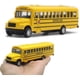 thumbnail image 1 of Modelo de coche/autobús escolar amarillo de metal fundido a presión con neumáticos desmontables, construcción de goma resistente y estructura metálica. Apto para niños y niñas., 1 of 5