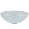 thumbnail image 1 of VIGO White Frost Glass Vessel Bathroom Sink, 1 of 5