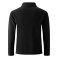 thumbnail image 6 of RongHuan Long Sleeve Golf Shirt for Men Regular Fit Lapel Tshirts Lightweight Sports Shirts Button Up Tees Tops, 6 of 10