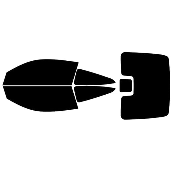 Avery Dennison NR Nano Ceramic IR Window Tint Kit Compatible with Honda Civic 2016-2021 (Coupe) -