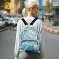 thumbnail image 7 of Casual Seagull over Ocean Backpack for School,College and Travel, Water Resistant Bookbag,, 7 of 7