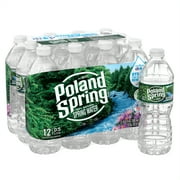 Poland Spring Maine Spring Water, 16.9 fl oz, 12-Pack Plastic Bottles