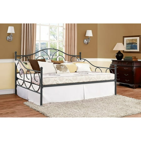 - DHP Victoria Metal Daybed Finial Design, Full Size, Multiple Colors
