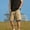 #1Brown, variant on MYAOYI Mens Olive Green Cargo Shorts, Loose Fit Summer Outdoor Shorts