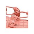 thumbnail image 4 of SAM EDELMAN Womens Pink Quilted Woven Padded Strappy Zariah Round Toe Lace-Up Sandals 9 M, 4 of 4