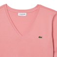 thumbnail image 2 of Lacoste Womens Cotton V Neck Relaxed Fit T-Shirt, 2 of 2