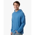 thumbnail image 2 of North End NE729 Men's Spirit Textured Hooded Pullover-Light Nautical Blue Heather-3XL, 2 of 6
