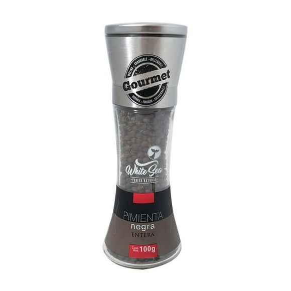 Pimienta White Sea negra entera 100 g