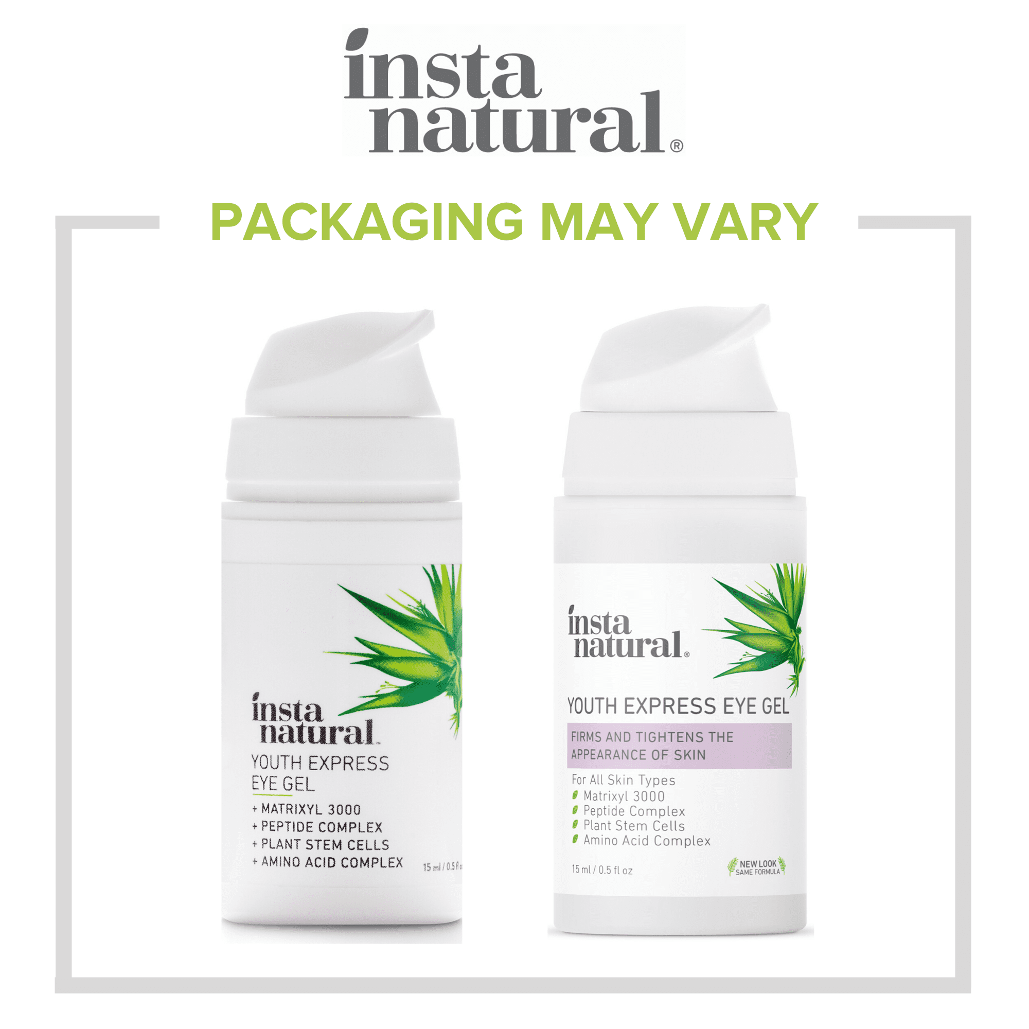 instanatural hyaluronic acid eye gel cream
