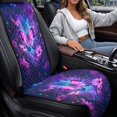 thumbnail image 4 of Eheartsgir Car Front Seat Covers Butterfly and Floral Pattern 2 Pcs Car Seat Covers Dustproof for Most Cars Breathable Polyester Front Bucket Seat Pads, 4 of 7