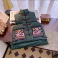 thumbnail image 1 of Chaleco de plumón de algodón para mujer, chaqueta sin mangas, abrigo bordado, elegante, talla grande, invierno y otoño, 1 of 5