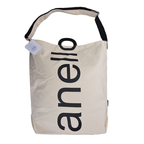 Anello Offiicial Beige Black Japan Fashion Anello Logo Top Handle Cross Body Bag Limited Edition At S0061 Iv Walmart Com