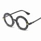 thumbnail image 1 of 2020 New Fashion Round Frame Sunglasses Woman Vintage Sun Glasses Female Bee Design Brand Designer Uv400, 1 of 3