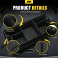 thumbnail image 4 of MIKKUPPA Car Trunk Organizer - 95L Collapsible Trunk Organizer with Lid, Sturdy Car Storage for SUV Auto Truck Van with Adjustable Straps and Non Slip Bottom (Black, X-Large), 4 of 7
