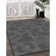 thumbnail image 2 of Ahgly Company Indoor Rectangle Patterned Sonic Silver Gray Area Rugs, 2' x 5', 2 of 6