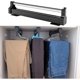 thumbnail image 5 of Barra para ropa extensible de 1 pieza para sacar perchas-barra telescópica ajustable (292mm, negro), 5 of 5