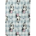 thumbnail image 2 of Tablecloth 60" x 90" Milk and Cute Cow Rectangle Table Cloth Stain-Resistant Dining Table Cover for Home Dinner Party House Decor, 2 of 7