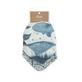 thumbnail image 5 of Crane Baby Ocean Muslin Bandana Baby Bib Set, Blue, 3 Piece Bib Set For Boys and Girls, 5 of 5