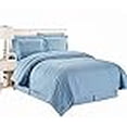 thumbnail image 3 of Legacy Decor 8 Pieces Reversible Wrinkle Free Soft Comforter Set Including Sheet Set, Chocolate King Size, 3 of 4