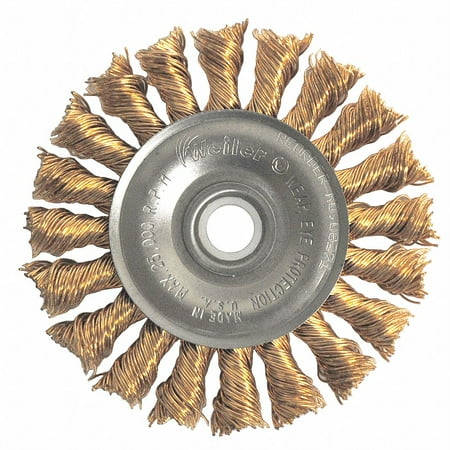 UPC: 0012382082710 | Weiler Twist Wire Wheel Brush Arbor 3 In. 93802