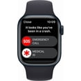 thumbnail image 3 of Apple Watch Series 8 GPS reacondicionado, Caja de Aluminio Medianoche de 41 Mm con Correa Deportiva Medianoche - Talla S/M (Reacondicionado), 3 of 5